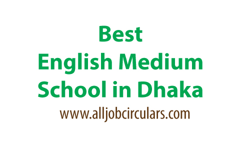 Top English Medium Schools in Dhaka